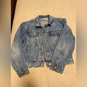Madewell Cropped Trucker Jean Jacket